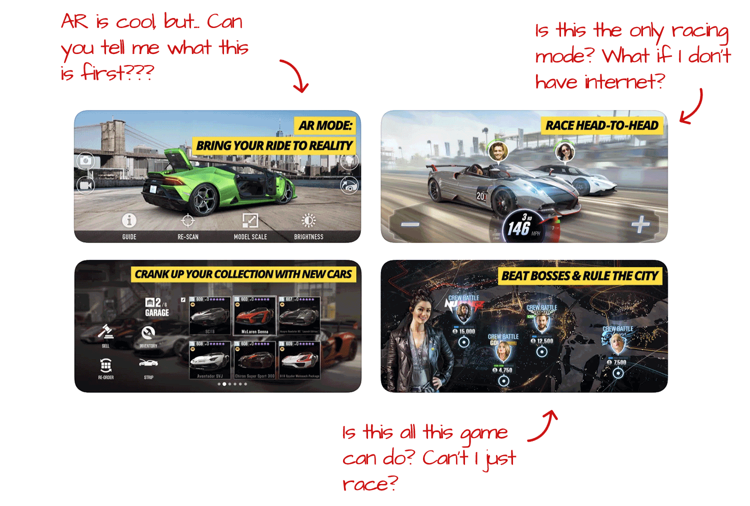 CSR Racing 2 for iOS Screenshot Analysis by Appfigures